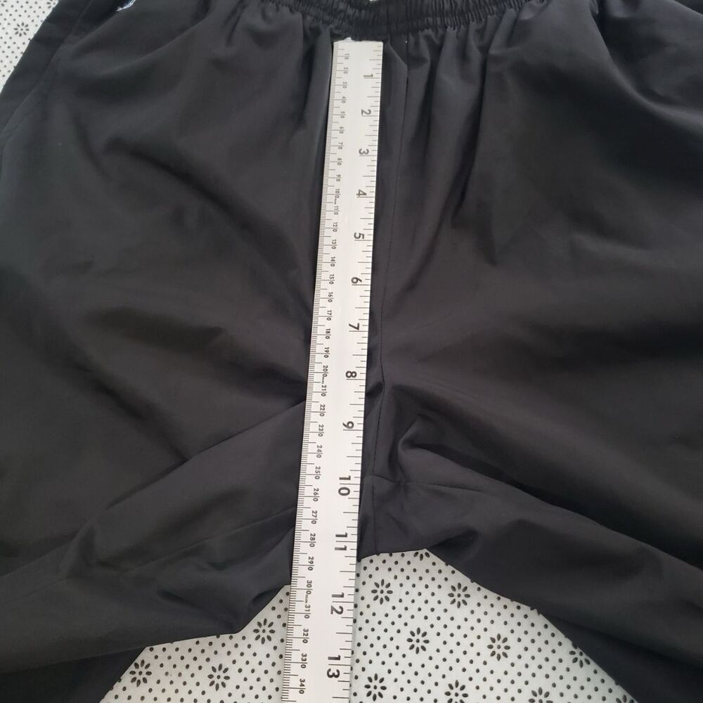 Russell Athletic Womens Medium M Black Lightweight Track Pants Elastic Waist - Picture 7 of 9